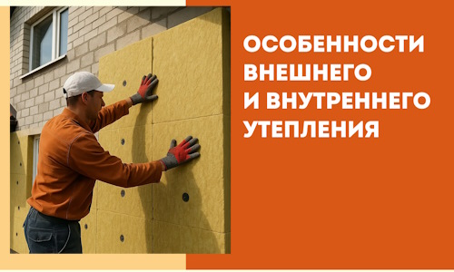 Какие особенности внешнего и внутреннего утепления в Люберцах