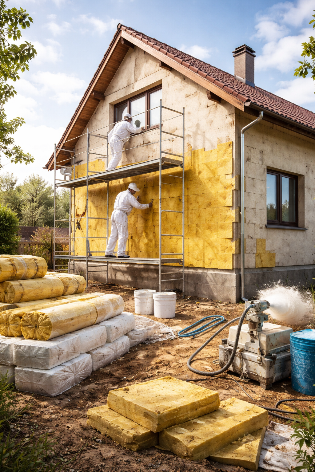 Профессиональное утепление домов в Люберцах — тепло, надежность, экономия