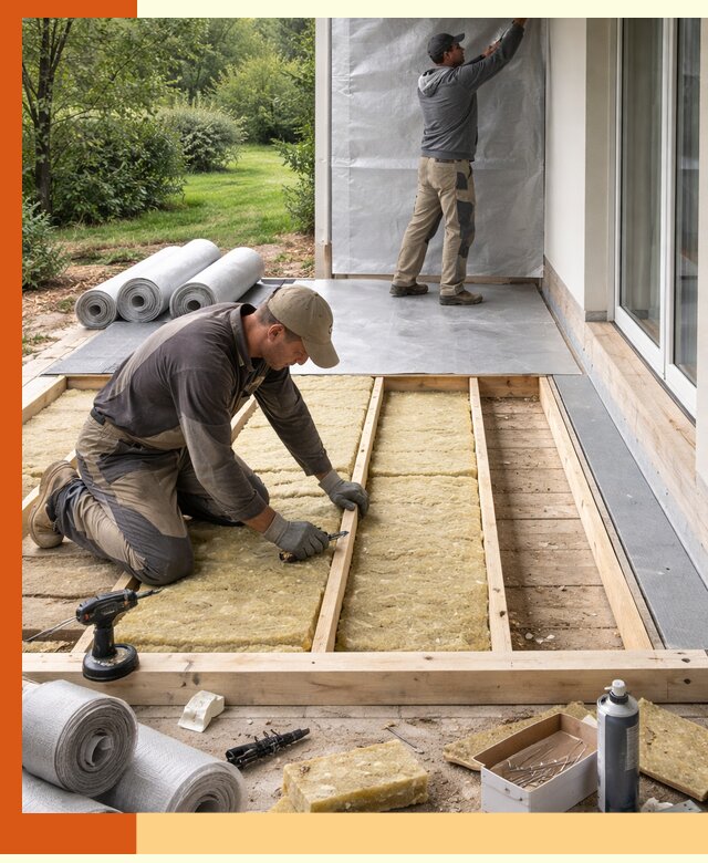 Утепление террасы в Люберцах — тепло и защита круглогодично