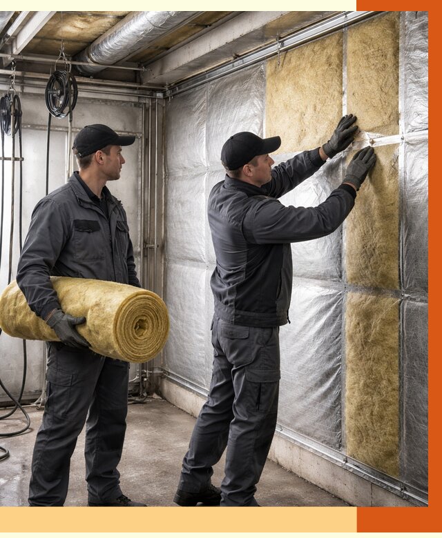 Утепление автомойки в Люберцах от 8943 руб./м2 — комплексное утепление под ключ | ТепломастерЛюб