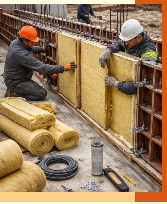 Теплоизоляция опалубки в Люберцах от 7575 руб. за м2 — услуги и монтаж | ТепломастерЛюб