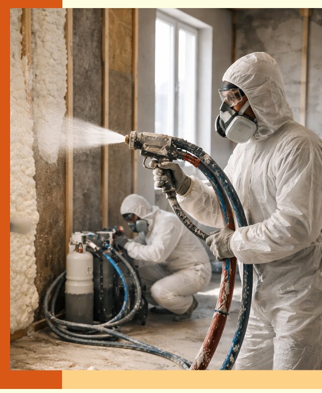 Пенополиуретан напыление для утепления зданий в Люберцах