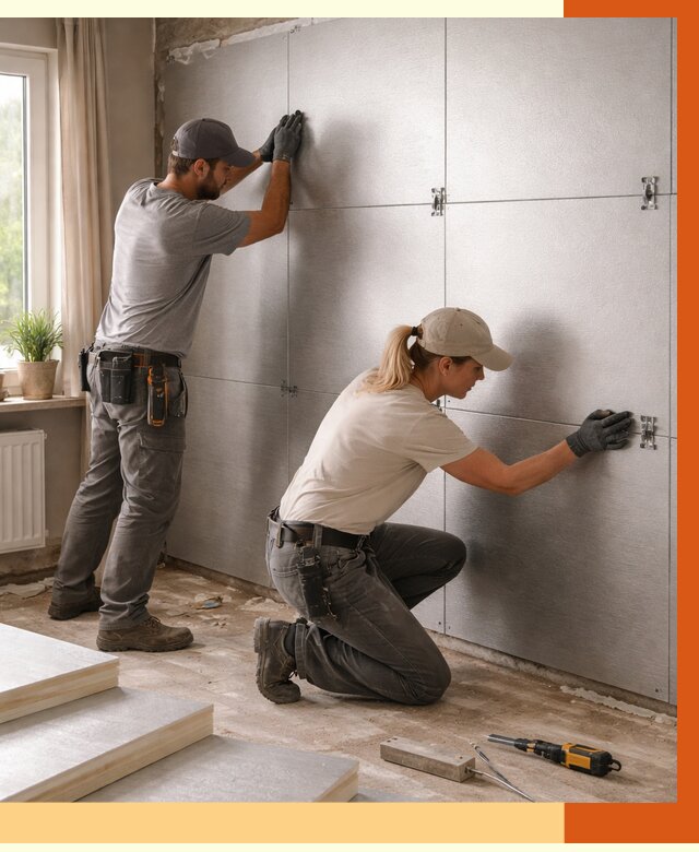 Утепление PIR панелями в Люберцах от 4419 руб. под ключ | ТепломастерЛюб