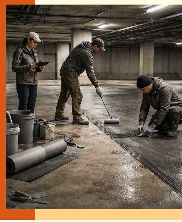 Гидроизоляция паркинга в Люберцах: качественная защита зданий