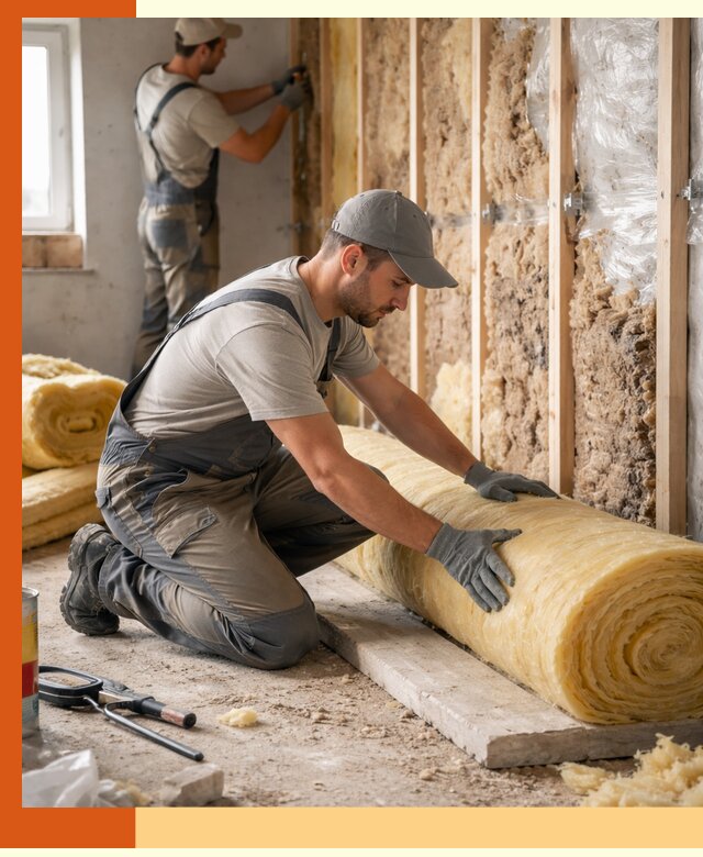 Восстановление теплоизоляции зданий и конструкций в Люберцах